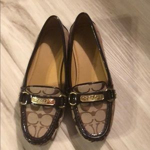 Coach “Felisha” Slip On Loafers Size 8